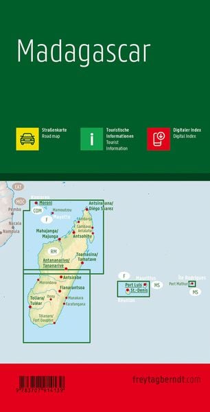 Produktbild: Madagaskar 1 : 1 000 000
