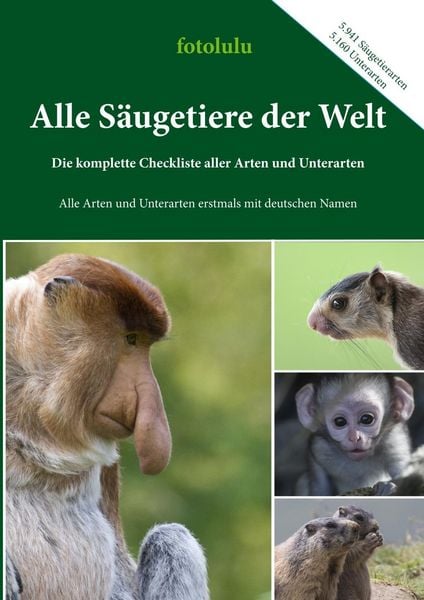 Produktbild: Alle S&auml;ugetiere der Welt