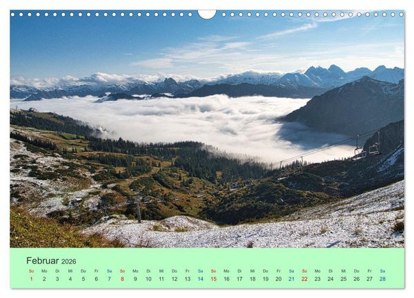 Produktbild: Zauber der Alpen (Wandkalender 2026 DIN A3 quer), CALVENDO Monatskalender