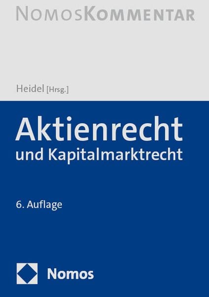 Aktienrecht und Kapitalmarktrecht, Gebundene Ausgabe von , Nomos, 978-3-7560-0091-3