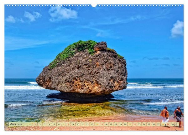 Produktbild: Reise in die Karibik - von den Bahamas bis Aruba (Wandkalender 2026 DIN A2 quer), CALVENDO Monatskalender