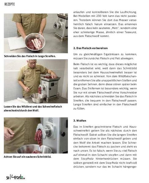 Produktbild: Wildwurst selber machen: Brat-, Roh- & Br&uuml;hwurst