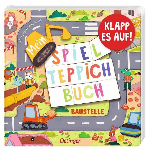 Produktbild: Mein Spielteppich-Buch. Baustelle