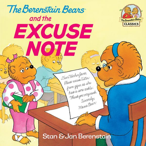Produktbild: The Berenstain Bears and the Excuse Note