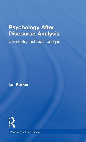 Produktbild: Psychology After Discourse Analysis