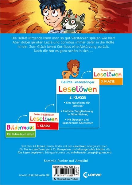 Produktbild: Lesel&ouml;wen 2. Klasse - Ein teuflisches Abenteuer