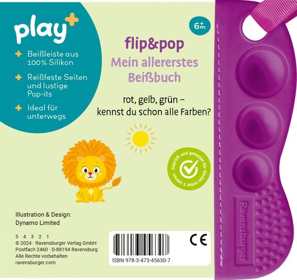 Produktbild: Play+ flip&pop Erste Farben - ab 6 Monate