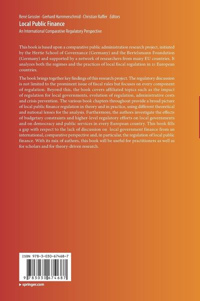 Produktbild: Local Public Finance