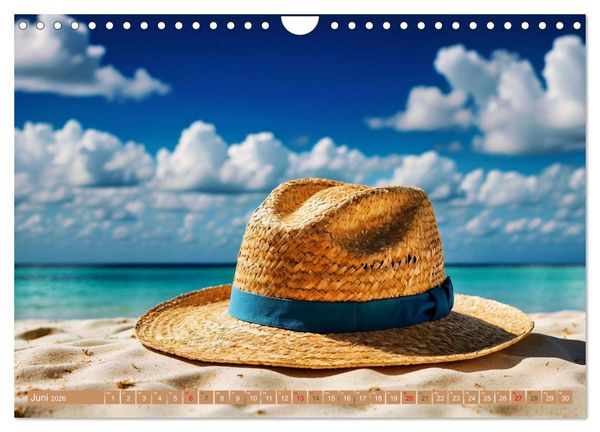 Produktbild: Sehnsucht Strandparadies (Wandkalender 2026 DIN A4 quer), CALVENDO Monatskalender