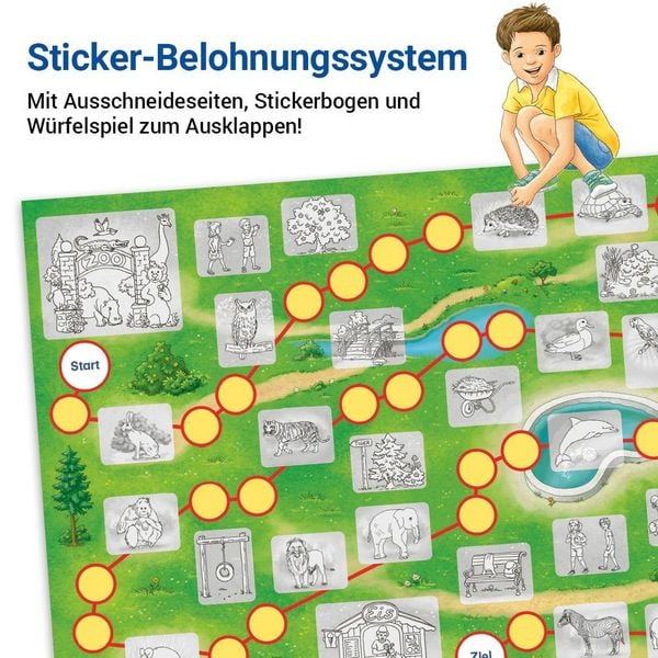 Produktbild: ABC der Tiere &ndash; Fit f&uuml;r den Schulbeginn &ndash; &Uuml;bungsheft