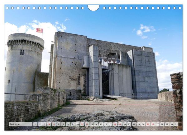Produktbild: Normandie erleben (Wandkalender 2026 DIN A4 quer), CALVENDO Monatskalender