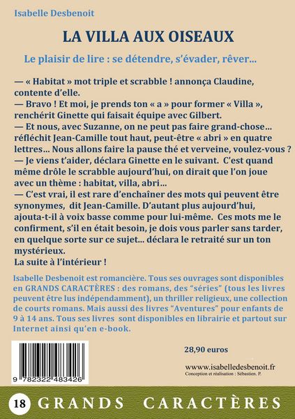 Produktbild: La Villa aux Oiseaux