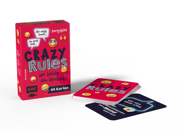 Kartenspiel: Crazy Rules - Wer behält den Überblick?