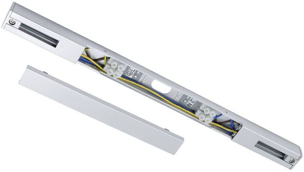 Produktbild: Paulmann URail 97765 Hochvolt-Schienensystem-Komponente Mitteleinspeiser Chrom (matt)
