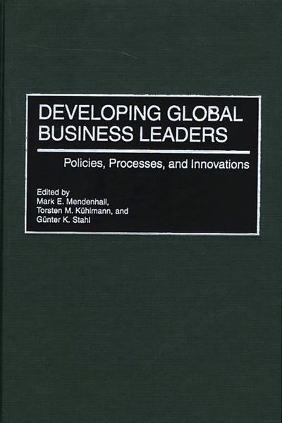 Produktbild: Developing Global Business Leaders