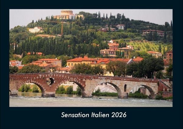Sensation Italien 2026 Fotokalender DIN A4