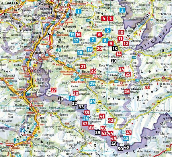 Produktbild: ROTHER Skitourenf&uuml;hrer Vorarlberg