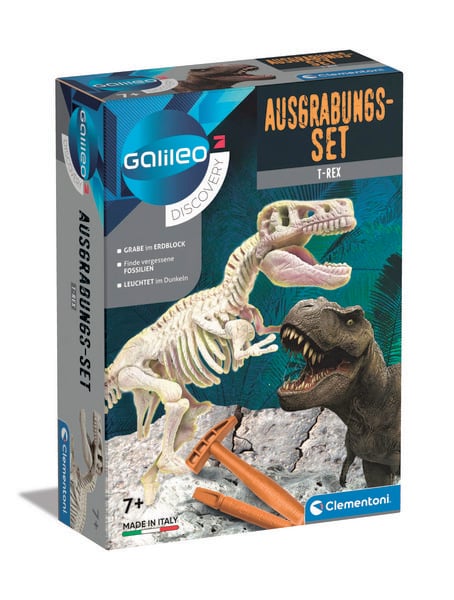 Produktbild: Ausgrabungs-Set - T-Rex fluoreszierend (Experimentierkasten)