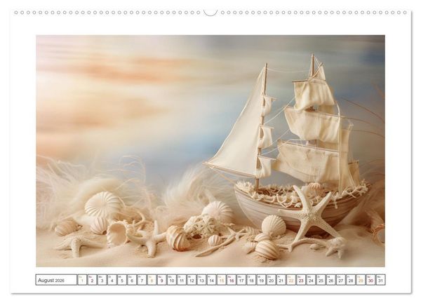 Produktbild: Meerestr&auml;ume (hochwertiger Premium Wandkalender 2026 DIN A2 quer), Kunstdruck in Hochglanz