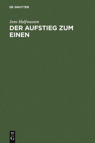 Produktbild: Der Aufstieg zum Einen
