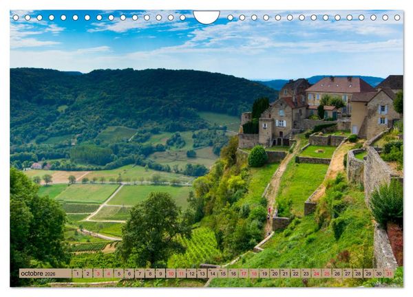 Produktbild: La Franche-Comt&eacute; magique (Calendrier mural 2026 DIN A4 vertical), CALVENDO calendrier mensuel