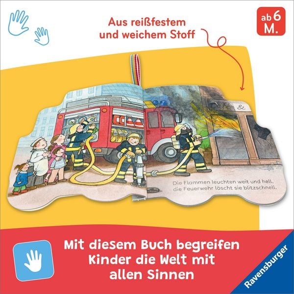 Produktbild: Mein Knuddel-Knautsch-Buch: Meine Feuerwehr