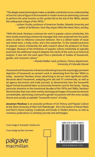 Produktbild: Housework and Housewives in American Advertising