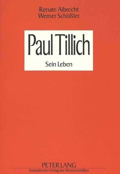 Produktbild: Paul Tillich