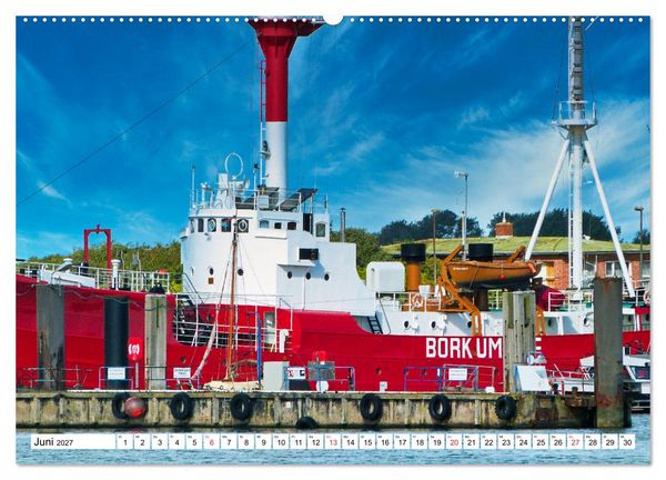 Produktbild: Verliebt in Borkum (Wandkalender 2027 DIN A2 quer), CALVENDO Monatskalender