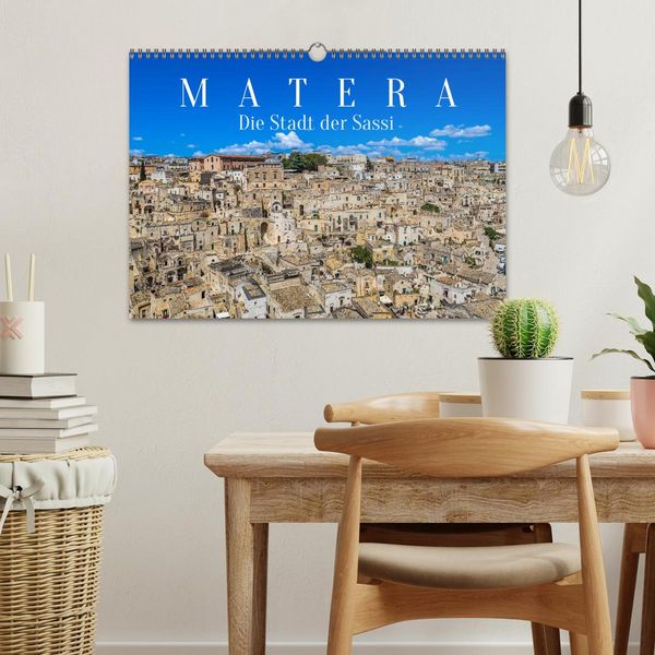 Produktbild: Matera - Die Stadt der Sassi (Wandkalender 2026 DIN A3 quer), CALVENDO Monatskalender