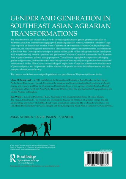 Produktbild: Gender and Generation in Southeast Asian Agrarian Transformations