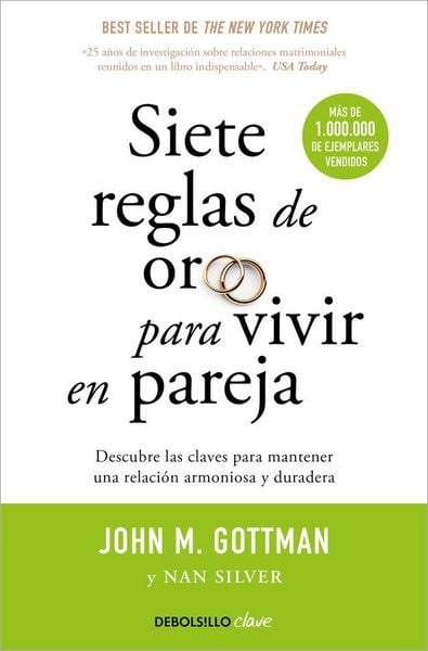 Produktbild: Siete Reglas de Oro Para Vivir En Pareja / The Seven Principles for Making Marriage Work