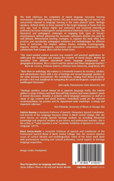Produktbild: Second Language and Heritage Learners in Mixed Classrooms