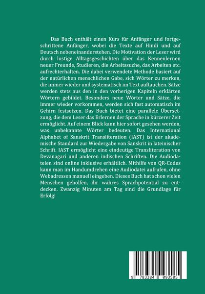 Produktbild: Lerne Hindi: Das Erste Lesebuch f&uuml;r Anf&auml;nger