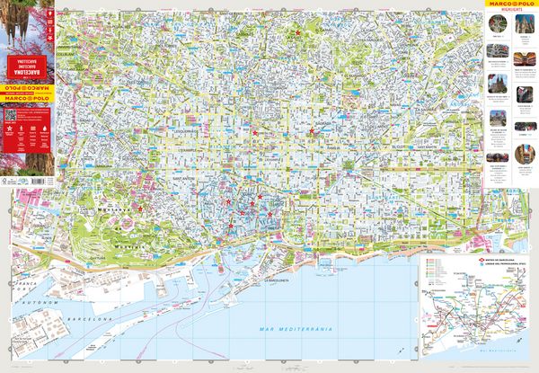 Produktbild: MARCO POLO Cityplan Barcelona 1:12.000