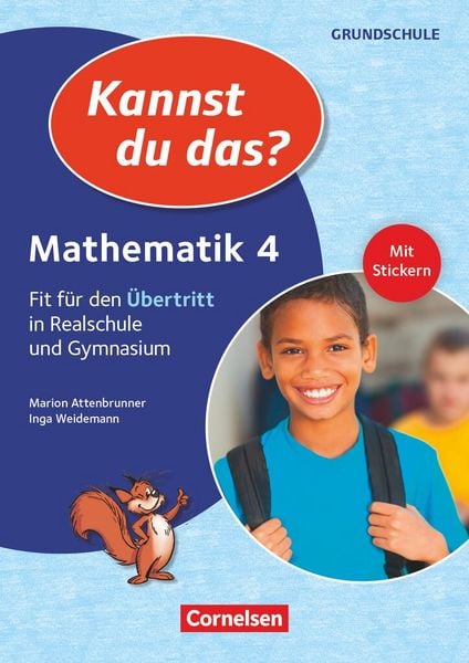 Kannst du das? - Neubearbeitung - Bayern - 4. Jahrgangsstufe, Taschenbuch von Inga Weidemann , Marion Attenbrunner, Cornelsen Pädagogik, 9783589155026