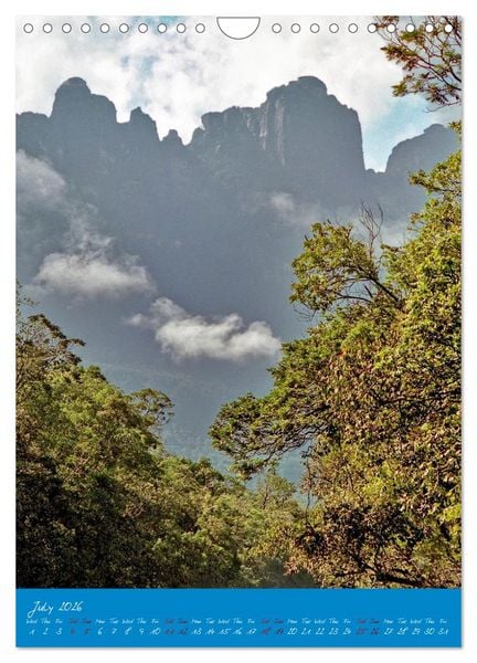 Produktbild: Angel Falls The tallest waterfall in the world (Wall Calendar 2026 DIN A4 portrait), CALVENDO 12 Month Wall Calendar