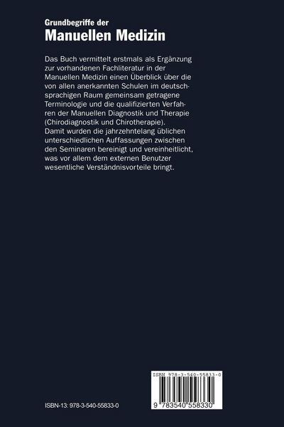 Produktbild: Grundbegriffe der Manuellen Medizin