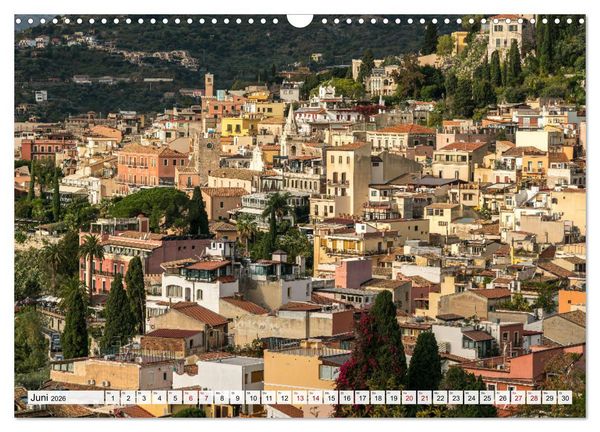 Produktbild: Sizilien - Taormina (Wandkalender 2026 DIN A3 quer), CALVENDO Monatskalender