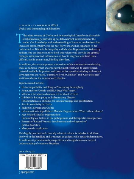 Produktbild: Uveitis and Immunological Disorders