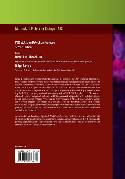 Produktbild: PCR Mutation Detection Protocols