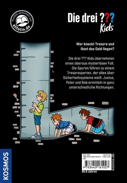 Produktbild: Die drei ??? Kids, 102, Spur der Tresorknacker