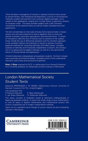 Produktbild: Classical Invariant Theory