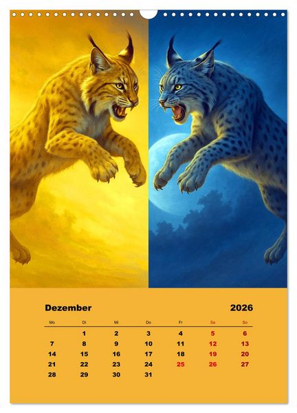 Produktbild: Spiegelwildnis (Wandkalender 2026 DIN A3 hoch), CALVENDO Monatskalender