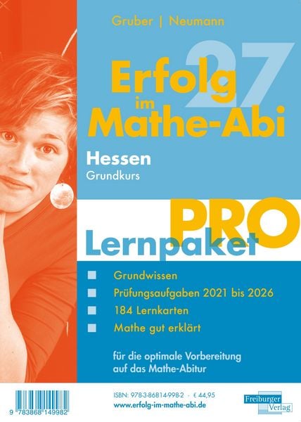 Produktbild: Erfolg im Mathe-Abi 2027 Hessen Lernpaket 'Pro' Grundkurs