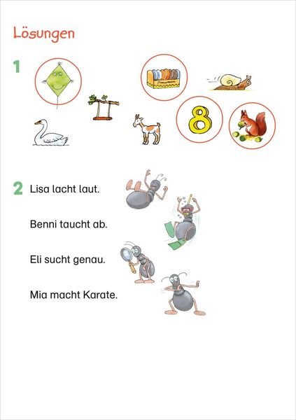Produktbild: Fit f&uuml;rs Lesen und Schreiben 1. Klasse. Mein 5-Minuten-Block