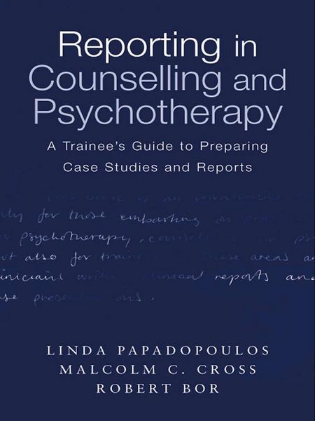 Produktbild: Reporting in Counselling and Psychotherapy