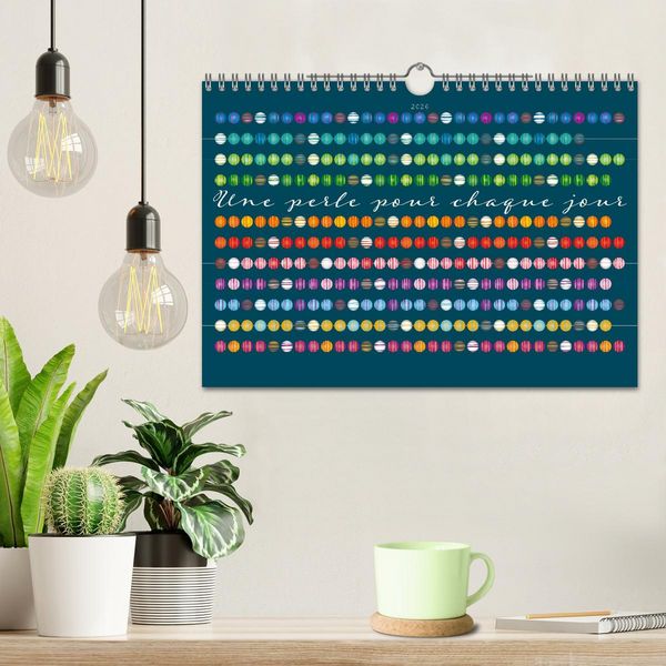 Produktbild: Une perle pour chaque jour (Calendrier mural 2026 DIN A4 vertical), CALVENDO calendrier mensuel