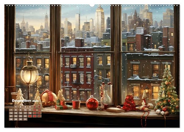 Produktbild: Aus dem Fenster geblickt (Wandkalender 2026 DIN A2 quer), CALVENDO Monatskalender