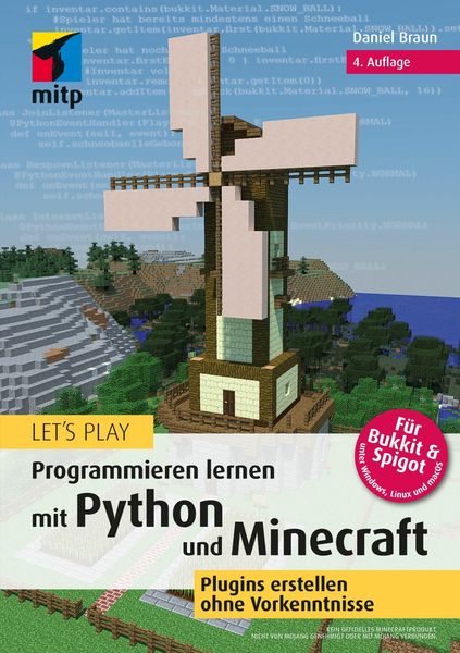 Produktbild: Let's Play. Programmieren lernen mit Python und Minecraft